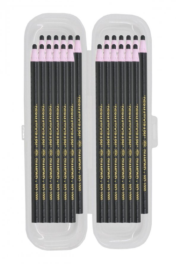 Ekoset Diamond China Marker İpli İşaretleme Kalemi Siyah 24 Adet - 6
