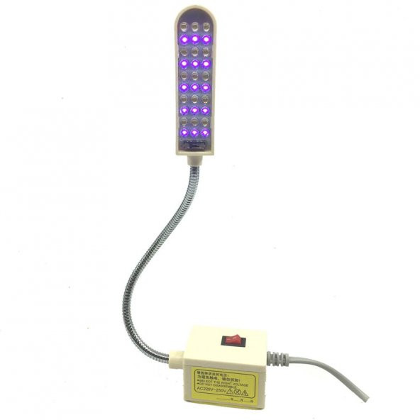 Ekoset Ultraviyole UV Led Lamba Dikiş Makineleri için 30 ledli - 7