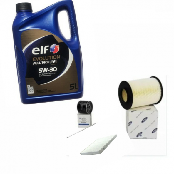 castrol edge  5W30 5LT MOTOR YAĞ DPF Lİ 2023 ÜRETİM+FORD FOCUS 3 1.6 BENZİNLİ OEM FİLTRE BAKIM SETİ 20 - 4