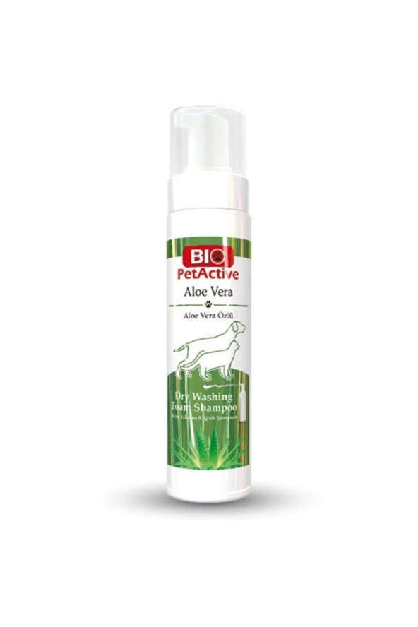 Bio Petactive Aloe Vera Ve Buğday Özlü Köpük Şampuan 200 Ml