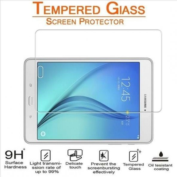 Samsung Galaxy SM-T375 Kırılmaz Cam Ekran Koruyucu Temperli - 5