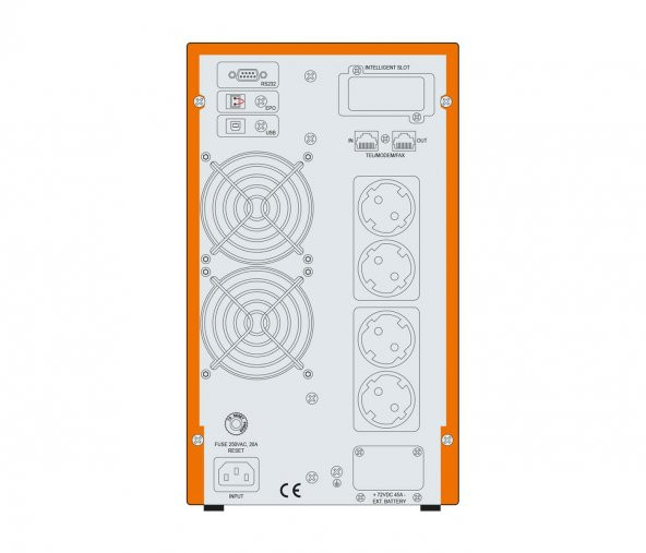 Makelsan Powerpack SE 2KVA (4x 9AH) 5-10 Dk Online UPS - 2