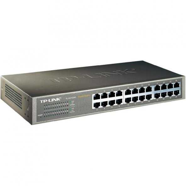 TP-Link TL-SG1024D 24 Port 1000Mbps Gigabit Rackmount Switch