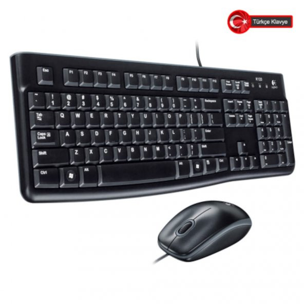 Logitech MK120 Kablolu Klavye Mouse Set 920-002560 - 2
