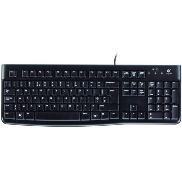 Logitech K120 Q Türkçe USB Klavye 920-002505 - 2