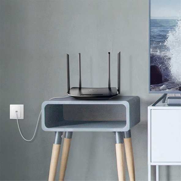 TP-Link Archer VR300, AC1200 Mbps Kablosuz Dual-Band Fiber/VDSL/ADSL Modem Router - 9