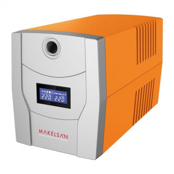 Makelsan Lion 1200VA 2x12V/7AH LED Güç Kaynağı UPS