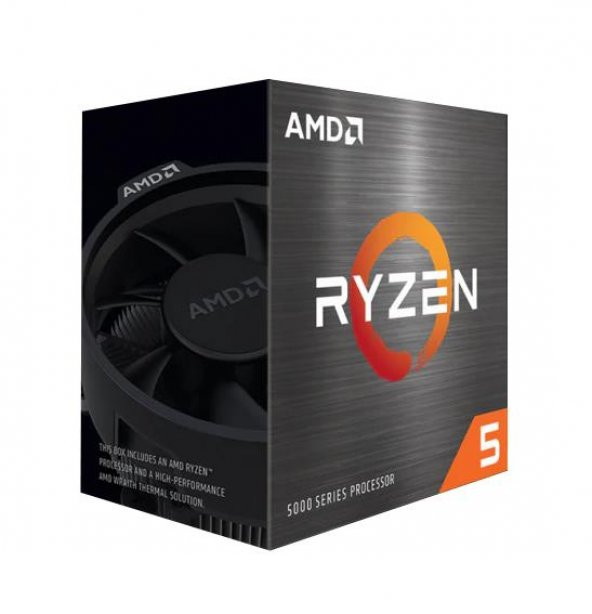 Amd RYZEN 5 5600X 3.7/4.6GHz 35MB 65W AM4 İşlemci