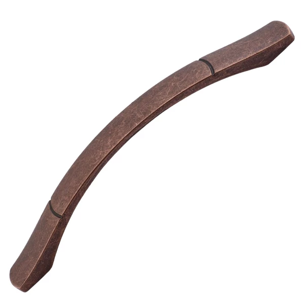 Berilay (128 mm- 12.8 cm) Eskitme Antik Bakır Metal Mobilya Mutfak Dolabı Dolap Kulpu Kulbu Kulpları - 5