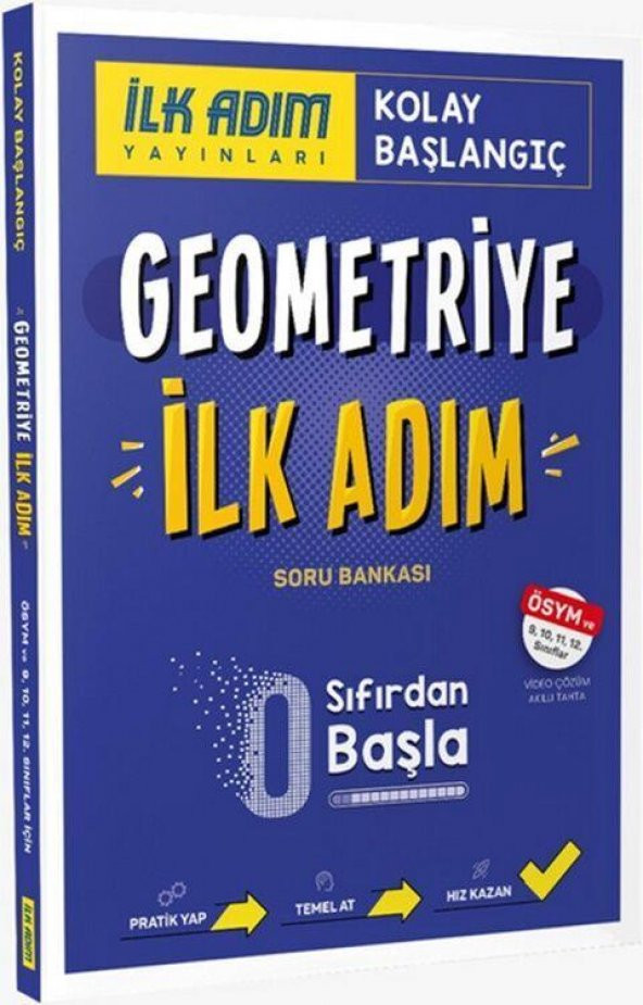 Geometriğe İlk Adım Sıfırdan Kolay Başlangıç Kitabı İlk Adım Yayınları