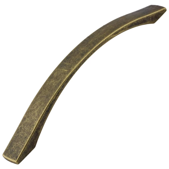 Berilay (160 mm - 16 cm) Eskitme Antik Sarı Metal Mobilya Mutfak Çekmece Dolap Kulpu Kulbu Kulpları - Resim 5