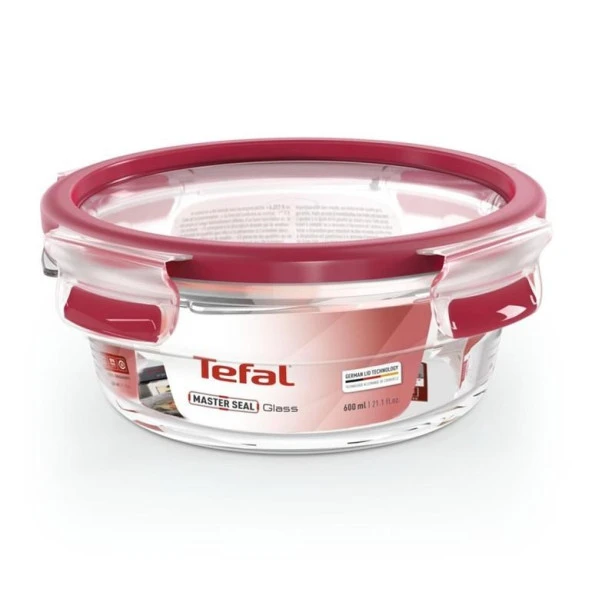 TEFAL Masterseal Fırınlanabilir Cam Saklama Kabı 0.6L Y