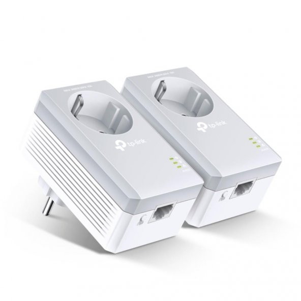 TP-Link TL-PA4010P KIT AV600 AC Güç Soketli Powerline Adaptör Başlangıç Kiti