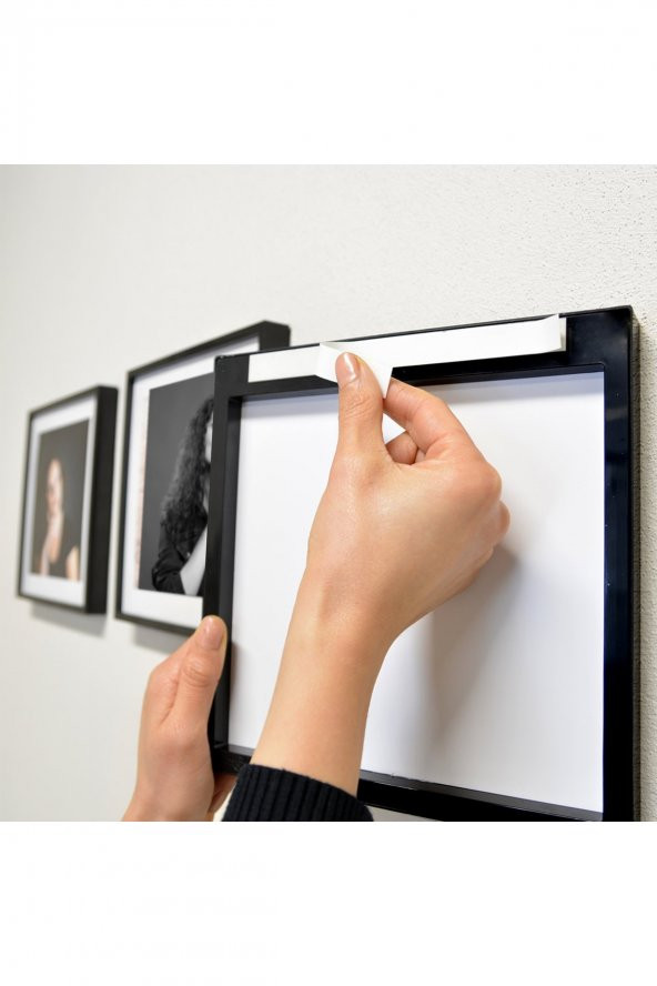 Sök Tak Kare Çerçeve Beyaz (3 Adet) - 2