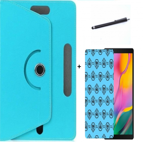 Casper Via S40 10.4"  3 lü Set Universal Tablet Kılıfı Nano Ekran Koruma ve Kalem - 2