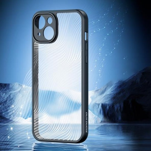 Coofbe Premium Kamera Korumalı Buz Desenli Sert PC-TPU iPhone 14 Plus Kılıf Parmak İzi Bırakmaz Hidrofobik - 2