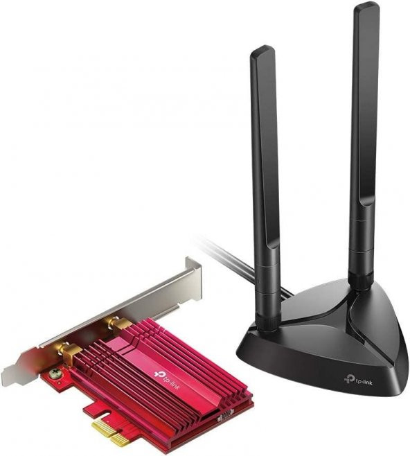 TP-Link Archer TX3000E, AX3000 Mbps Wi-Fi 6 & Bluetooth 5.0 PCIe Adaptör
