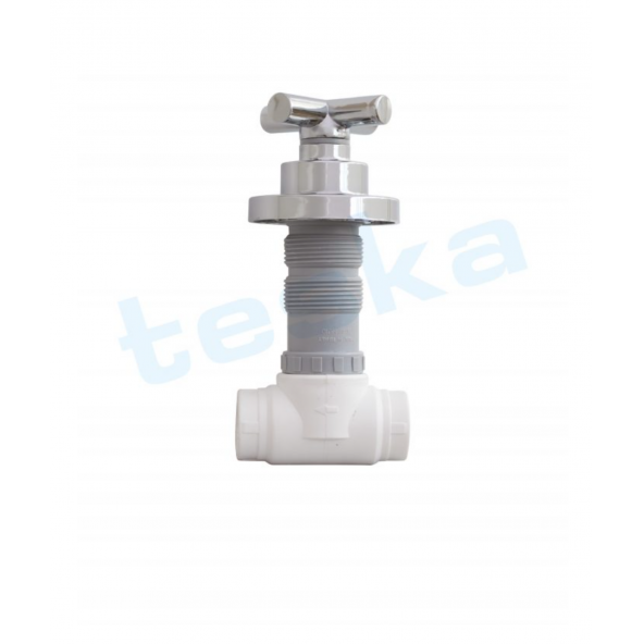 Teska Ankastre Sıva Altı Stop Vana Lüx Artı 20 Mm (1/2) TK009 - 3