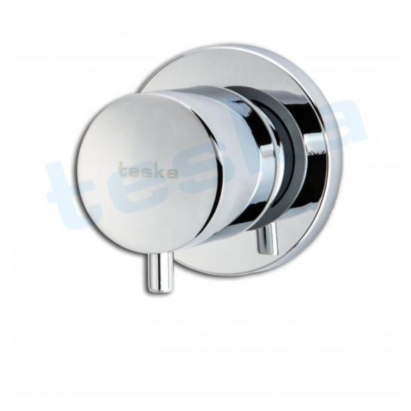 Teska Ankastre Sıva Altı Stop Valf Mega Lüx 25 Mm (3/4) TK014 - 3