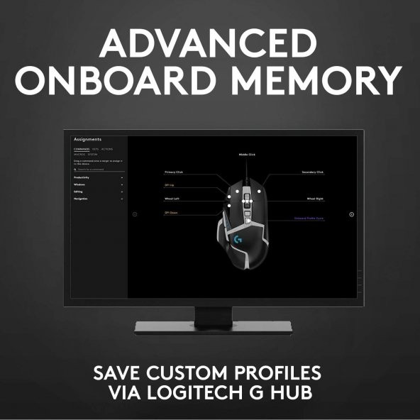 Logitech G502 SE Hero High Performance Oyuncu Mouse - 7