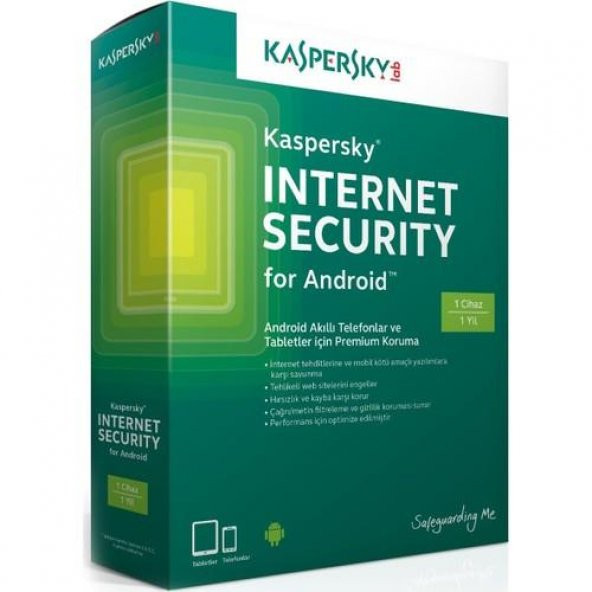 Kaspersky Mobile Android Security 1 Yıl 1 Kullanıcı / Telefon