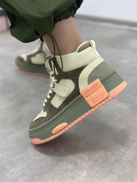 Guja 23K358-2 Kadın Günlük Termal Spor Bot - Resim 4