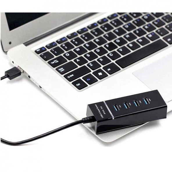 4 Port Usb 3.0 Çoğaltıcı Çoklayıcı Hub Adaptör Switch - 3