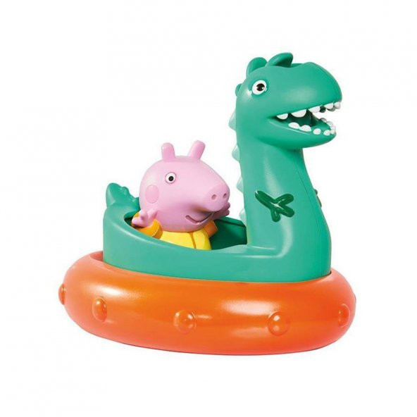 Tomy Toomies Peppa Yüzen Banyo Oyuncağı Dinazor 73106 - 1