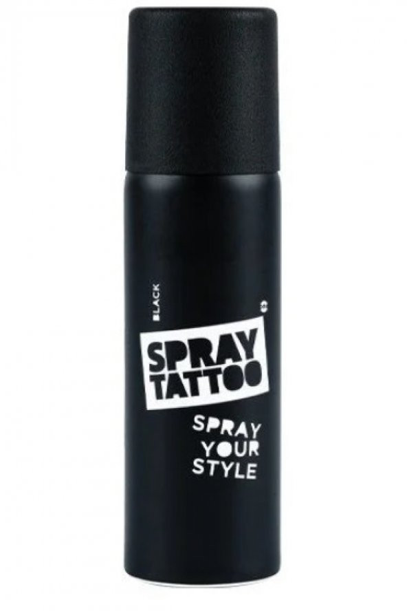Peluş Çiçek Spray Tattoo Geçici Sprey Dövme Seti - 2