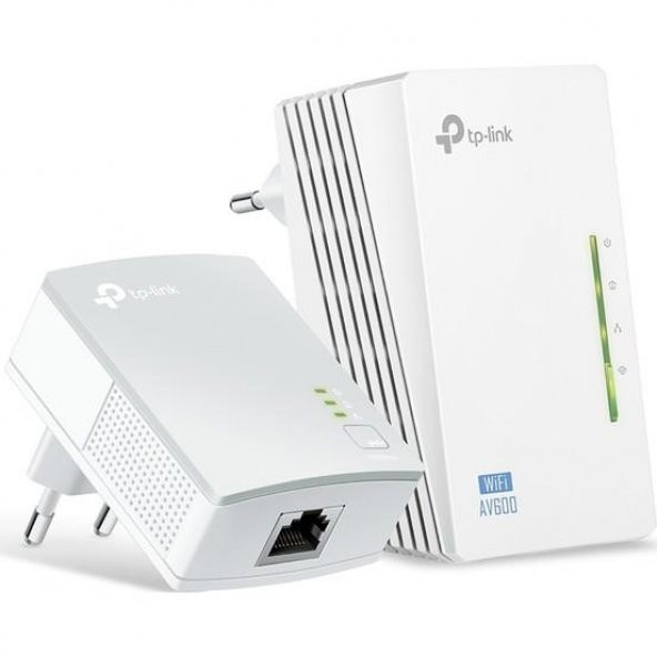 TP-Link TL-WPA4220KIT 300Mbps, 300m mesafeli, 2 LAN portlu Powerline Adaptör Kit - 2