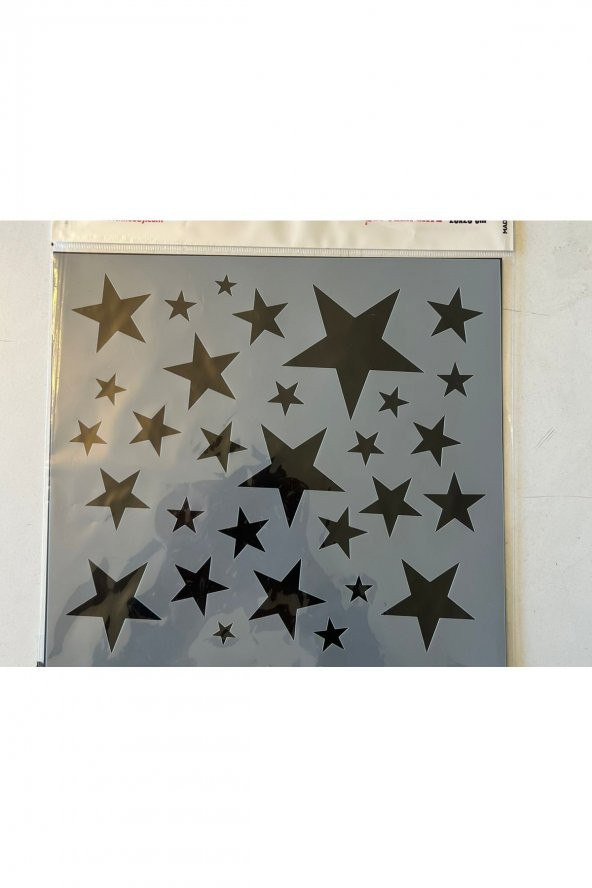 Yıldız Plastik Baskı Süsleme Kalıpları Stencil Şablon