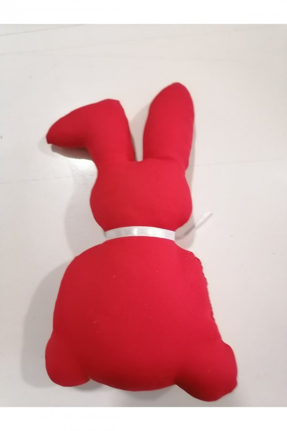 Uyku Arkadaşı Kırmızı Tavşan Oyuncak  25 cm