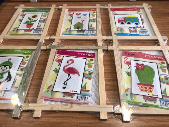 Etamin Kiti Etamin Yapma Seti 5 Adet birden Yüksek Kalite - 3