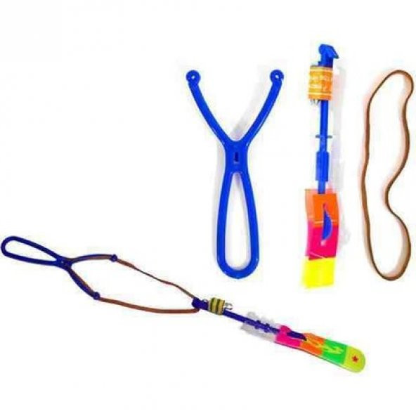 Işıklı Sapan Oyuncak 4 Adet Birden - 2