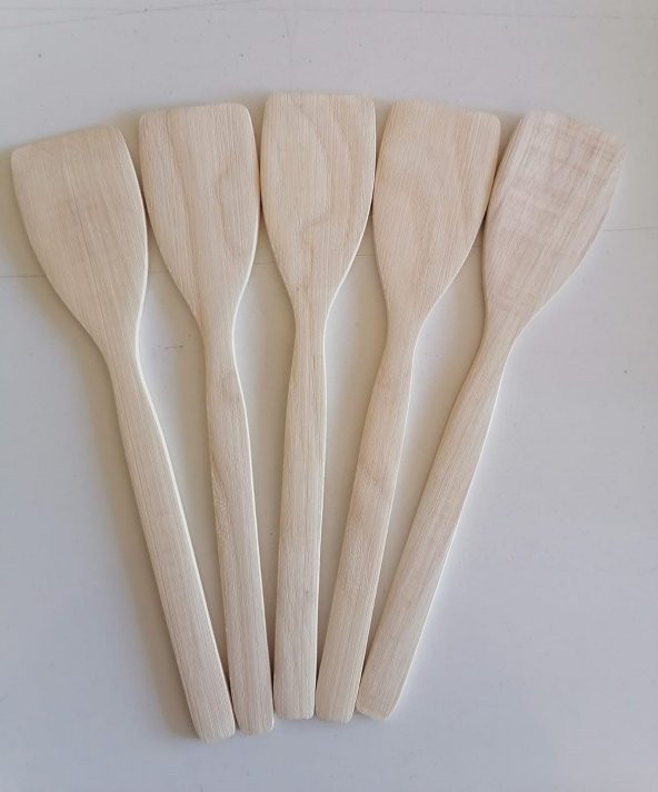Ahşap Spatula ve Kaşık Seti 10 Adet Birden - 2