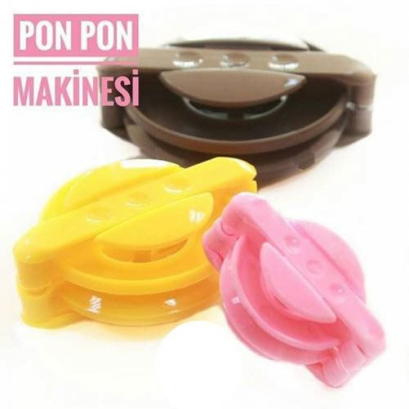 PONPON YAPMA MAKİNESİ 3 LÜ SET - 2