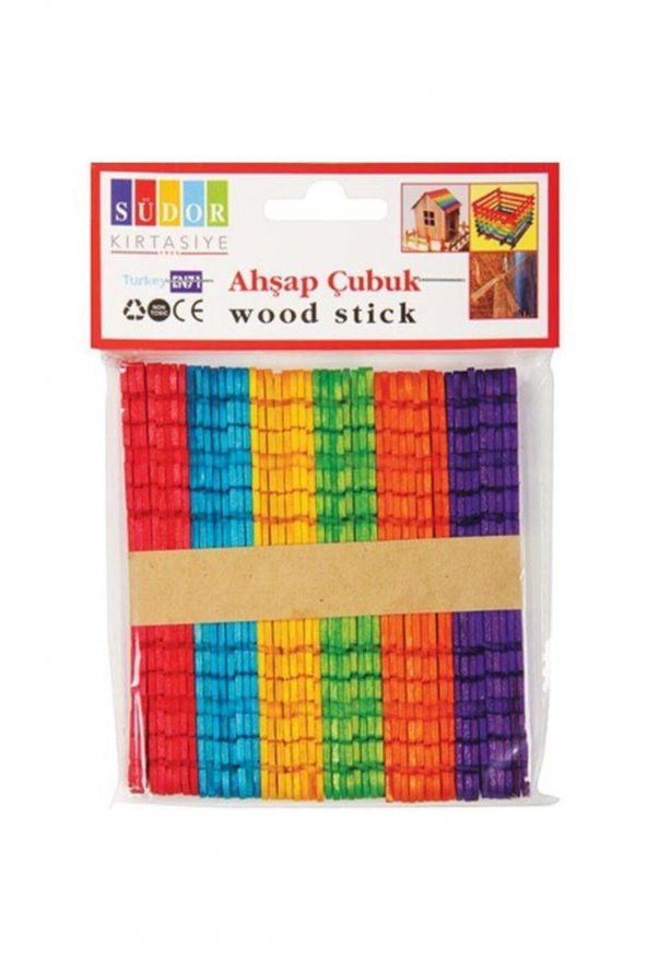 Ahşap Renkli Geçmeli Çubuk Bs73