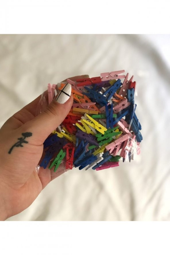 Renkli Mini Mandal 100lü - 2