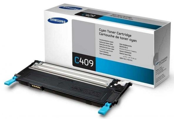 Samsung CLP-315 / CLT-C409S Mavi Orjinal Toner 1000 Sayfa