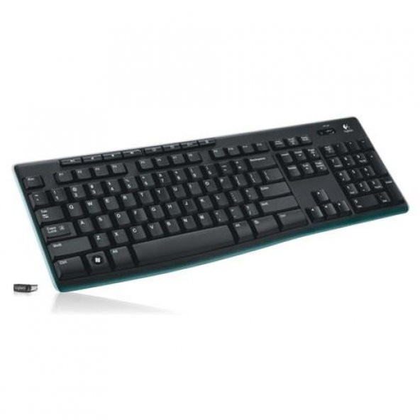 Logitech K270 Kablosuz Klavye Q Siyah 920-003761 - 4