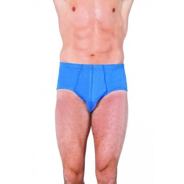 6 lı Paket Özlem Erkek Renkli Slip Külot Yeşil Ve Mavi - 2