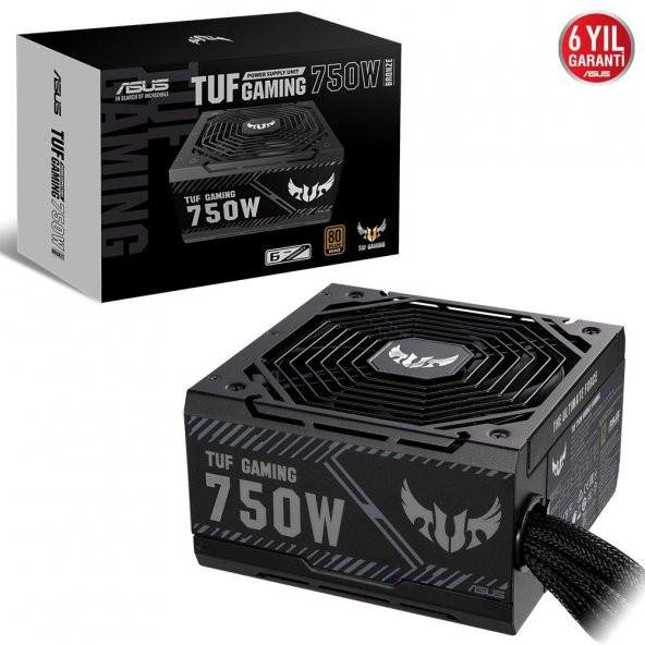 Asus TUF GAMING 750B 750W 80+ Bronze 135mm Fanlı PSU (TUF-GAMING-750B)