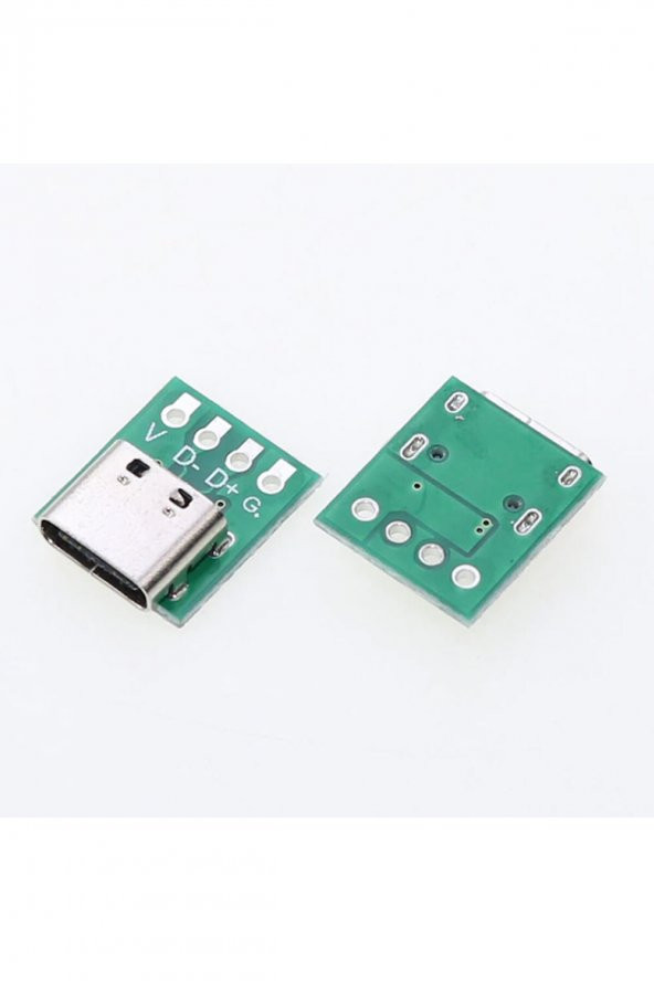 USB Type C To 4 Pin Dip Çevirici Pcb - 6