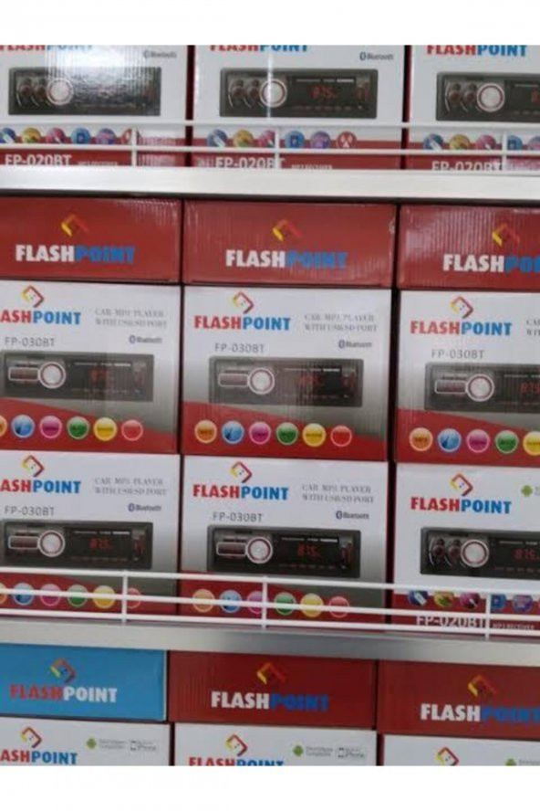 Flash Point Bluethoot Usb Aux Sd Araba Otomobil Teyp - Flash Point