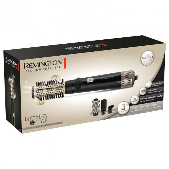 Remington AS7580 Fön ve Şekil Veren 1000W Döner Başlıklı İyonik Saç Düzleştirici - 5
