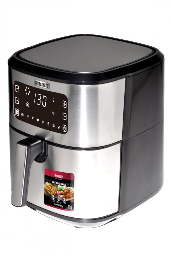 Smartfryer Xxl Airfryer 6,5 lt Dokunmatik Yağsız Sıcak Hava Fritözü - 2