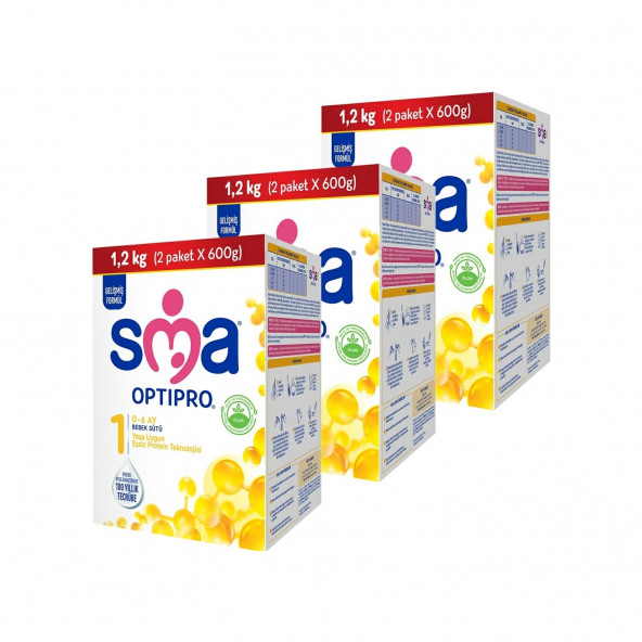 SMA 1 NUMARA (0-6AY) 1200GR X3ADET