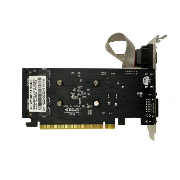 Hi-Level Geforce GT210 1GB DDR3 64Bit HDMI/DVI/VGA Ekran Kartı (HLV210D31G64S)