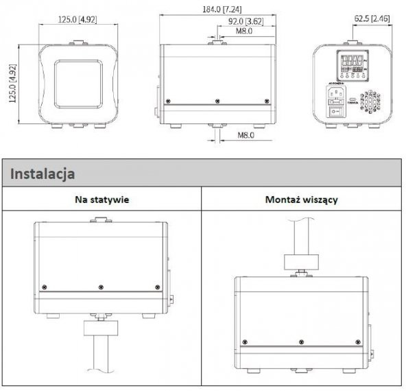 Dahua DH-TPC-HBB-CHW Termografik Kamera Kalibratörü Çalışma Sıcaklığı Kalibrasyon Fırını Yüksek Hassasiyet (Blackbody) - 2