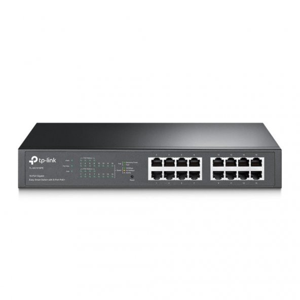 TP-Link TL-SG1016PE 16-Port Gigabit Easy Smart Switch with 8-Port PoE+ (150W)